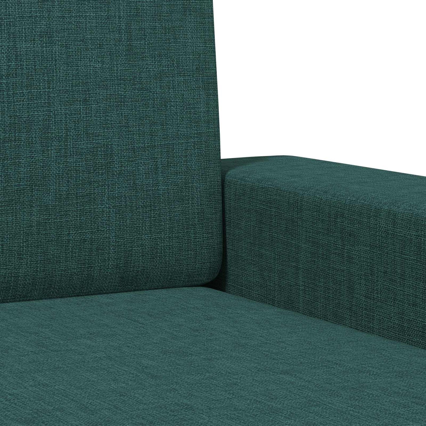 vidaXL Armchair Dark Green Fabric