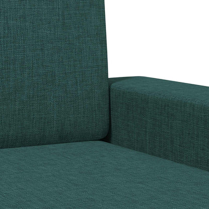 vidaXL Armchair Dark Green Fabric