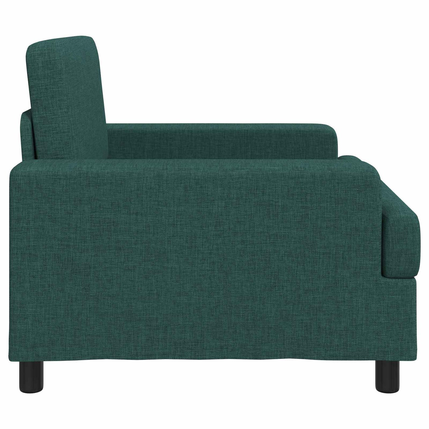 vidaXL Armchair Dark Green Fabric