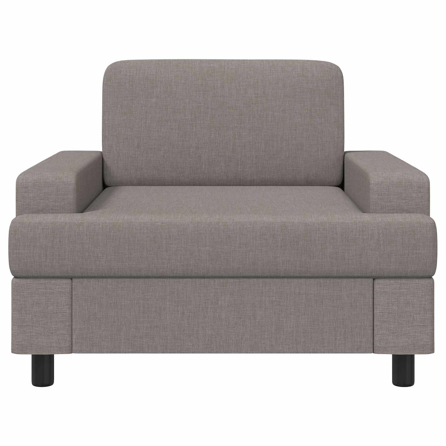 vidaXL Armchair Taupe Fabric