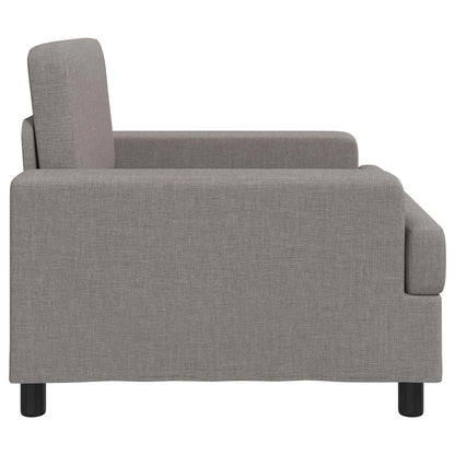 vidaXL Armchair Taupe Fabric