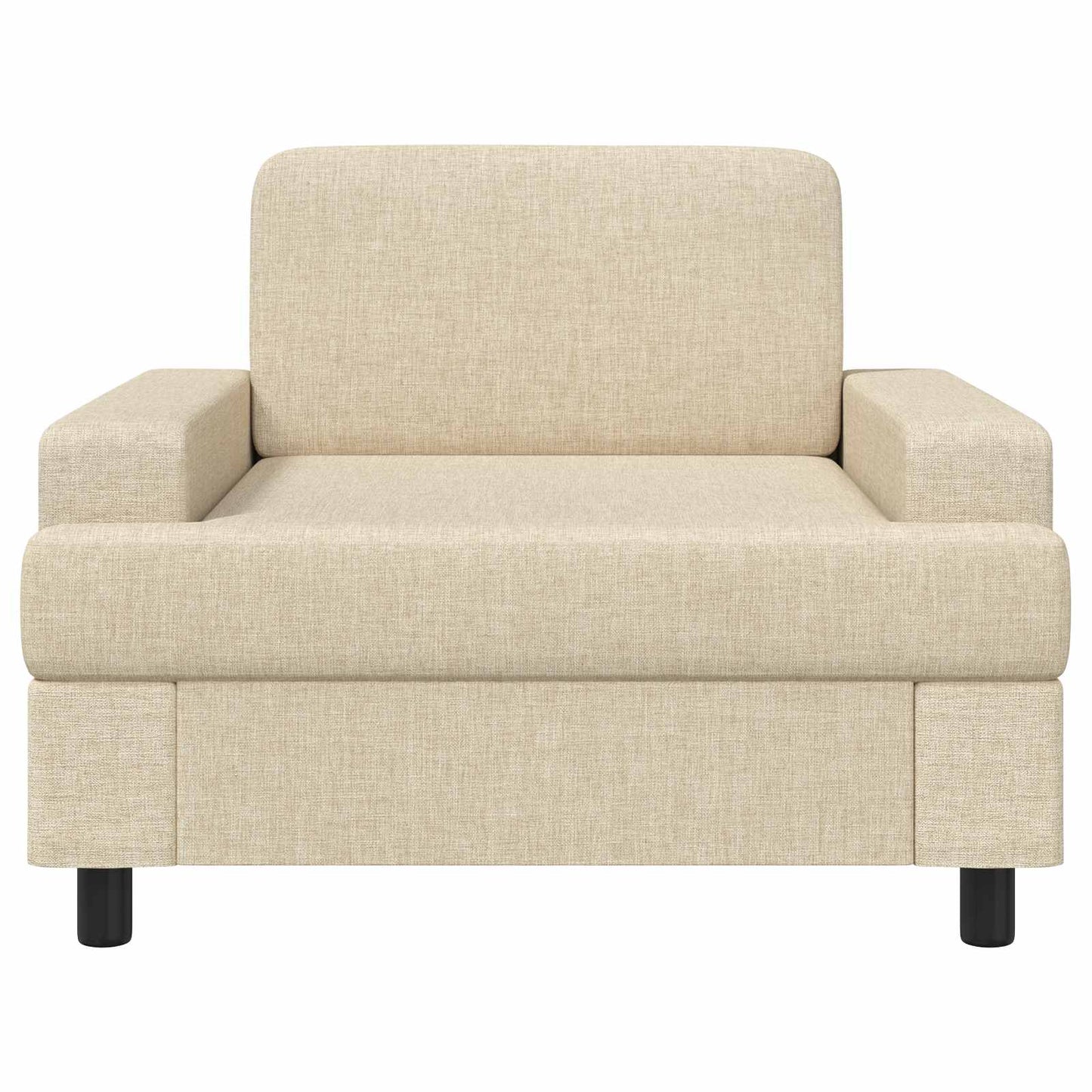 vidaXL Armchair Cream Fabric
