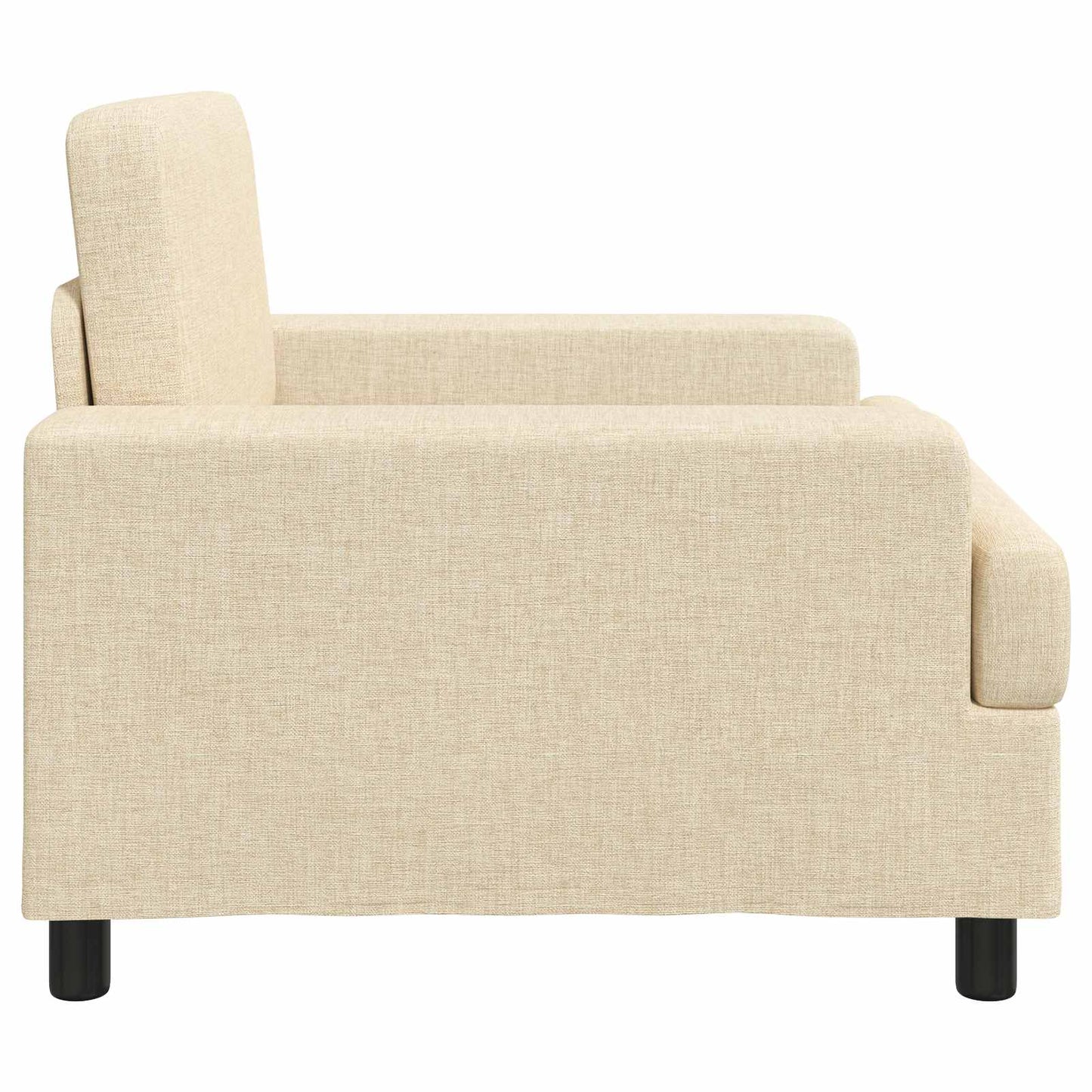 vidaXL Armchair Cream Fabric