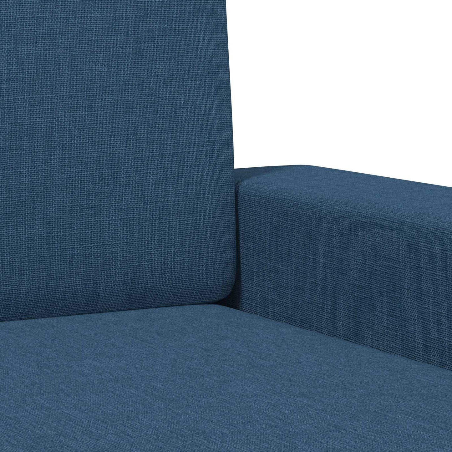 vidaXL Armchair Blue Fabric