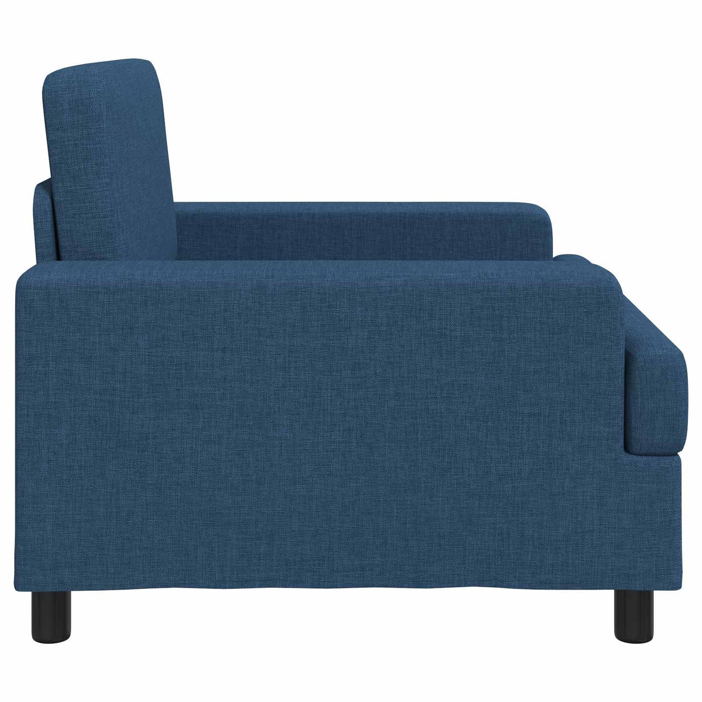 vidaXL Armchair Blue Fabric