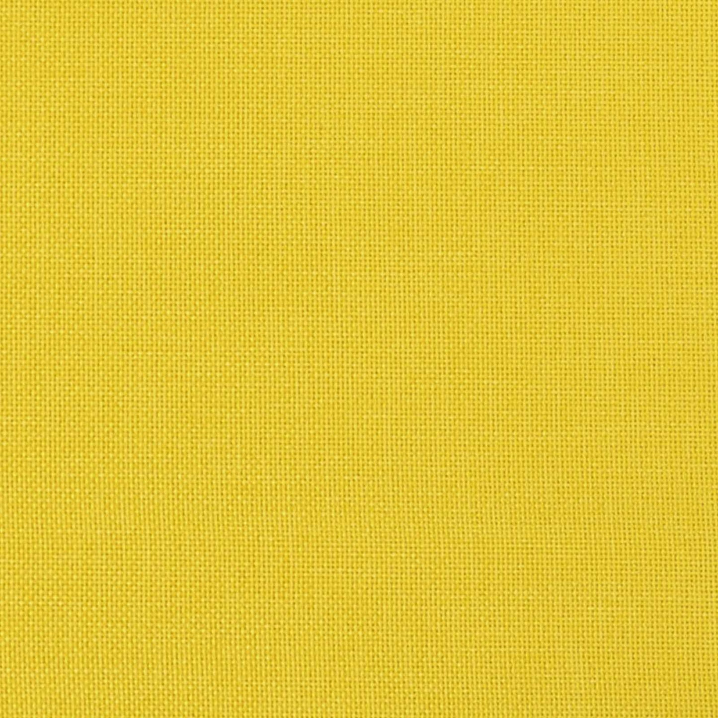 vidaXL Armchair Light Yellow Fabric