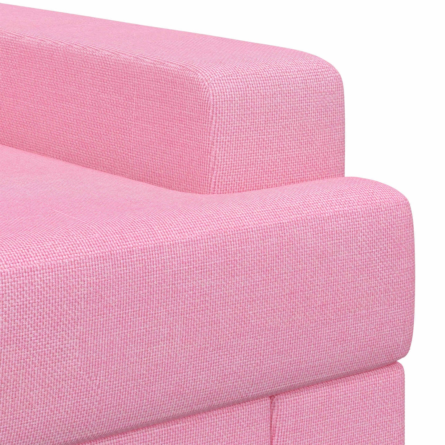 vidaXL Armchair Pink Fabric