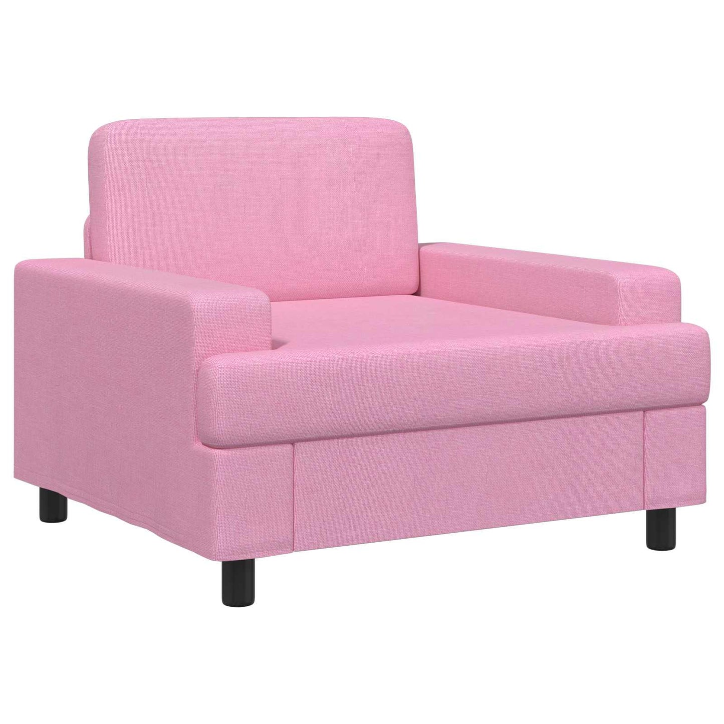 vidaXL Armchair Pink Fabric