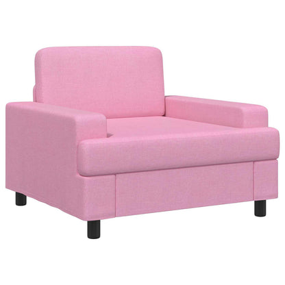 vidaXL Armchair Pink Fabric