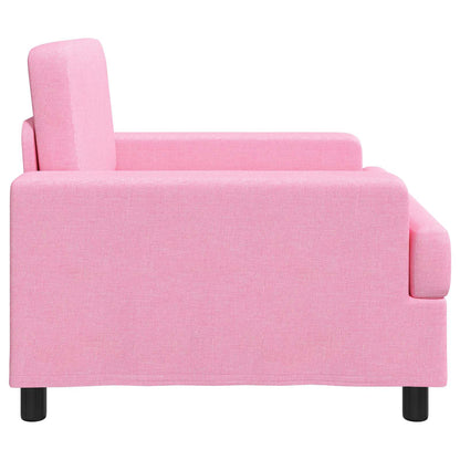 vidaXL Armchair Pink Fabric