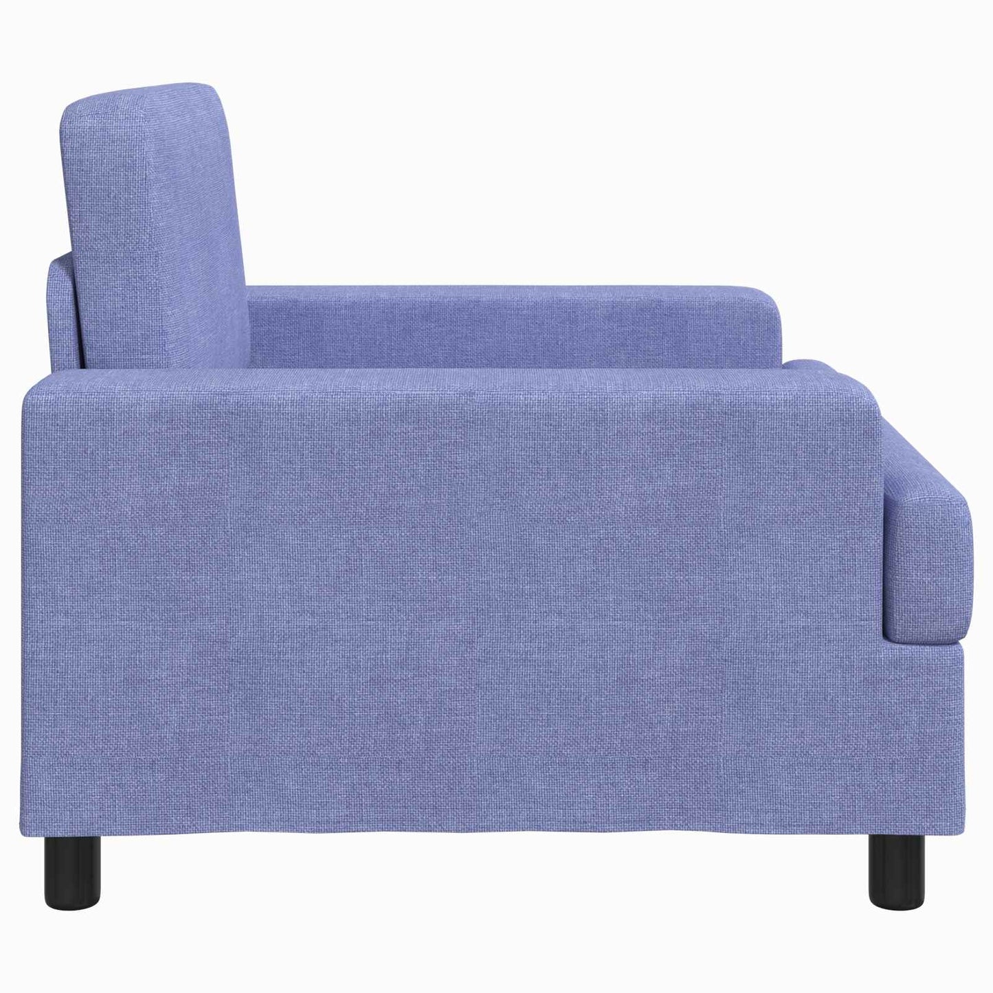vidaXL Armchair Jeans Blue Fabric