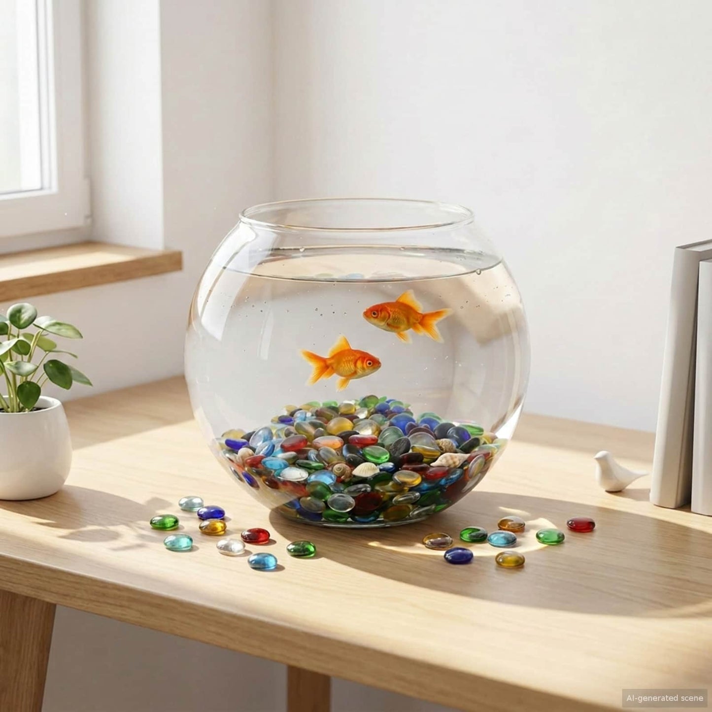 vidaXL Glass Nugget 17-19 mm Multicolour Glass