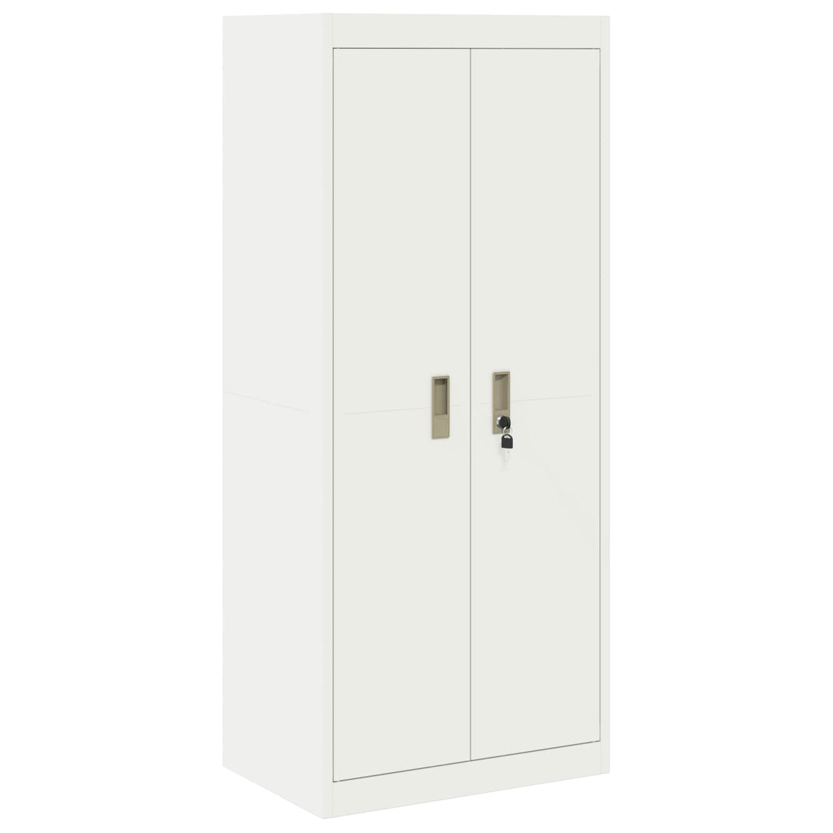 vidaXL Storage Cabinet 2 pcs 60 x 40 x 180 cm Steel Lockable