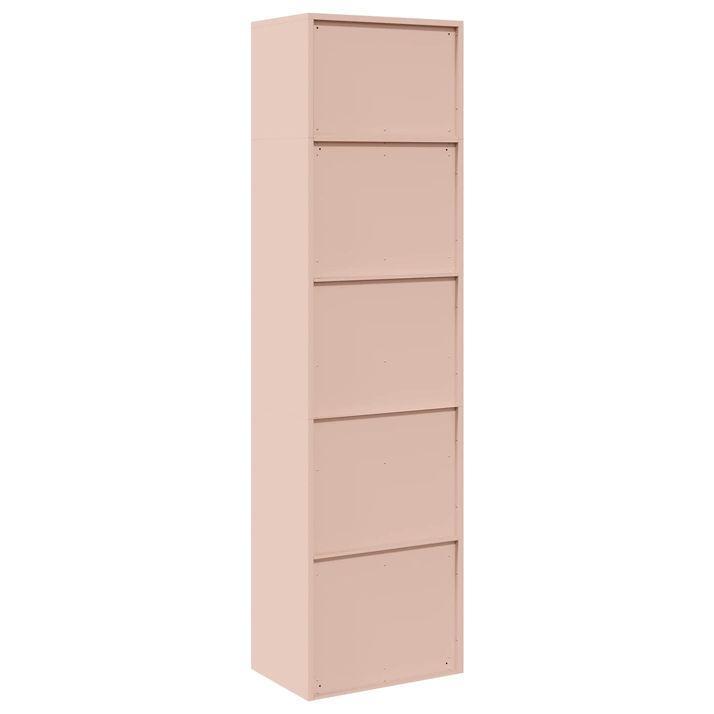 vidaXL Storage Cabinet 2 pcs Pink 60 x 40 x 220 cm Steel Lockable