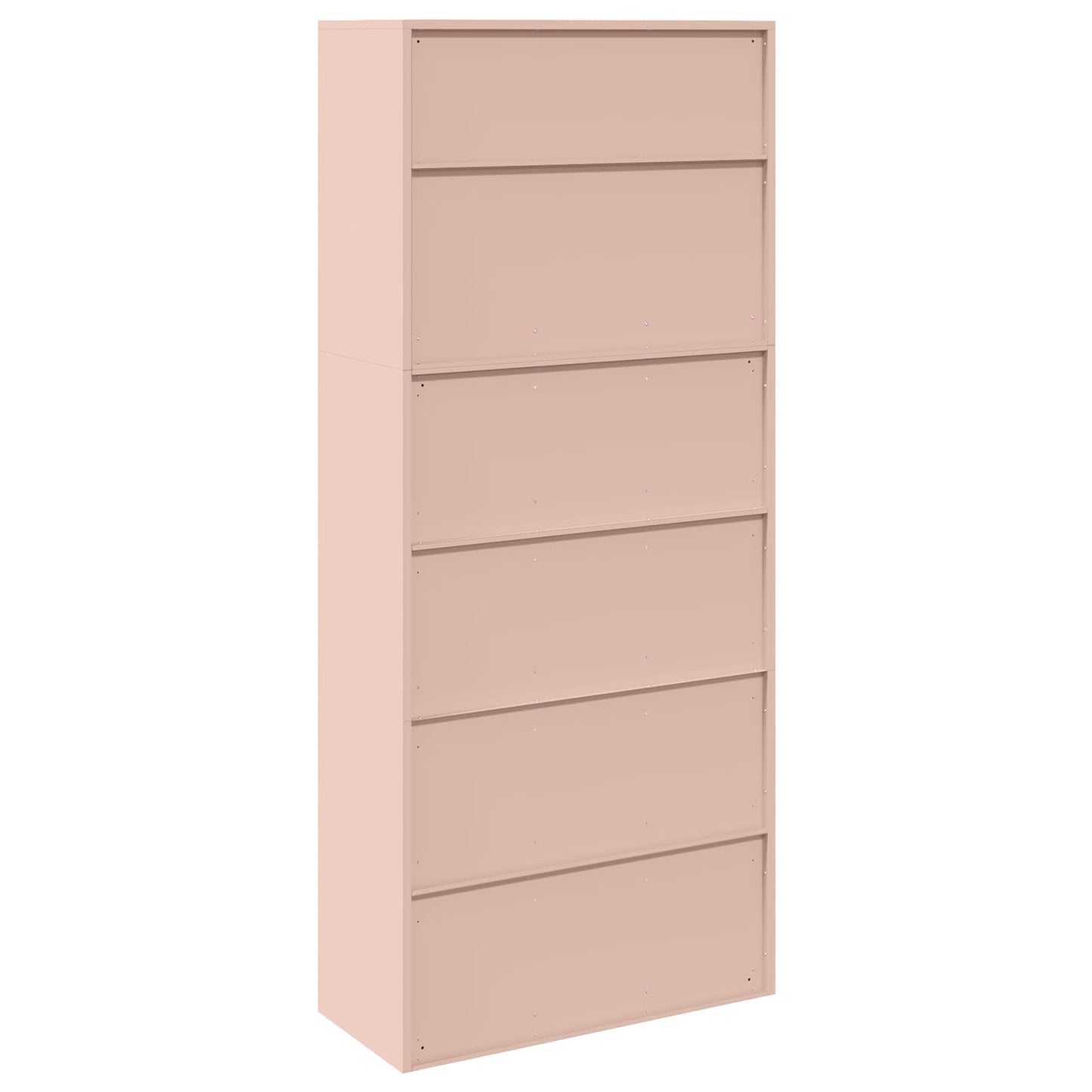 vidaXL Storage Cabinet 2 pcs Pink 90 x 40 x 210 cm Steel Lockable