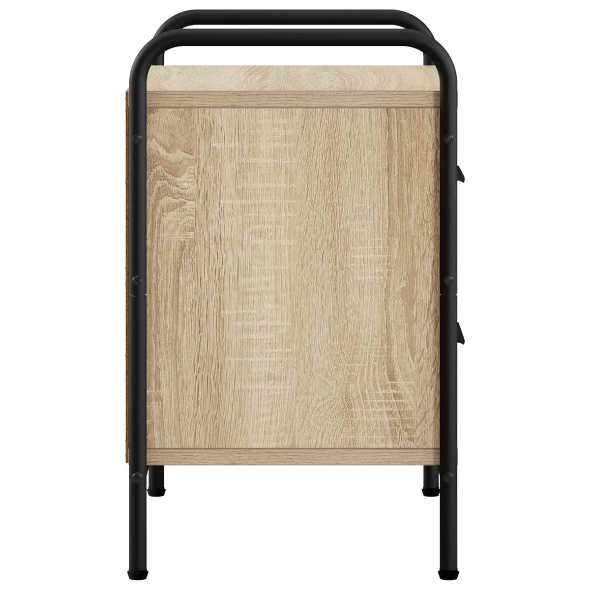 vidaXL Bedside Cabinet Sonoma Oak 40 x 30 x 50 cm Engineered Wood