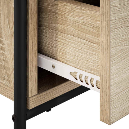 vidaXL Bedside Cabinet 2 pcs Sonoma Oak 40 x 30 x 50 cm
