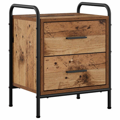 vidaXL Bedside Cabinet 2 pcs Oak Wood 40 x 30 x 50 cm Engineered Wood