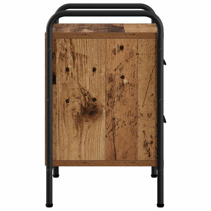 vidaXL Bedside Cabinet 2 pcs Oak Wood 40 x 30 x 50 cm Engineered Wood