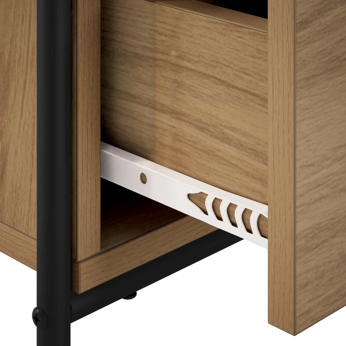 vidaXL Bedside Cabinet Artisan Oak 40 x 30 x 50 cm Engineered Wood