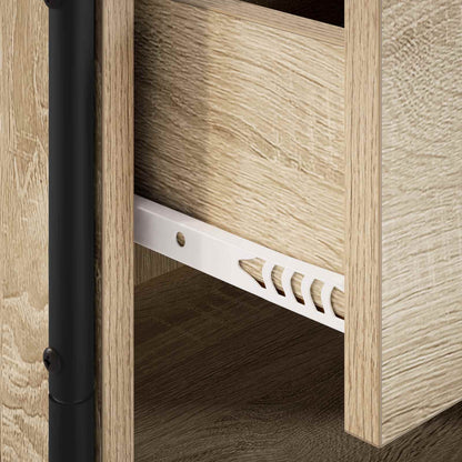 vidaXL Bedside Cabinet Sonoma Oak 40 x 30 x 50 cm Engineered Wood