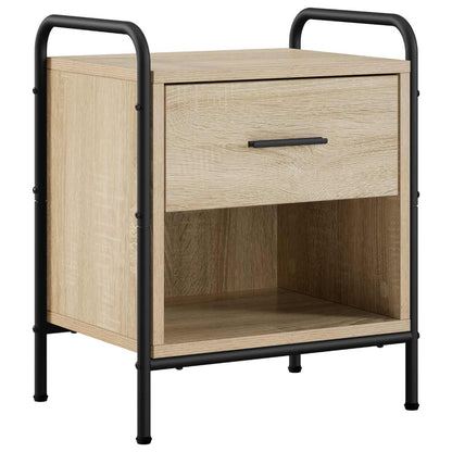 vidaXL Bedside Cabinet 2 pcs Sonoma Oak 40 x 30 x 50 cm