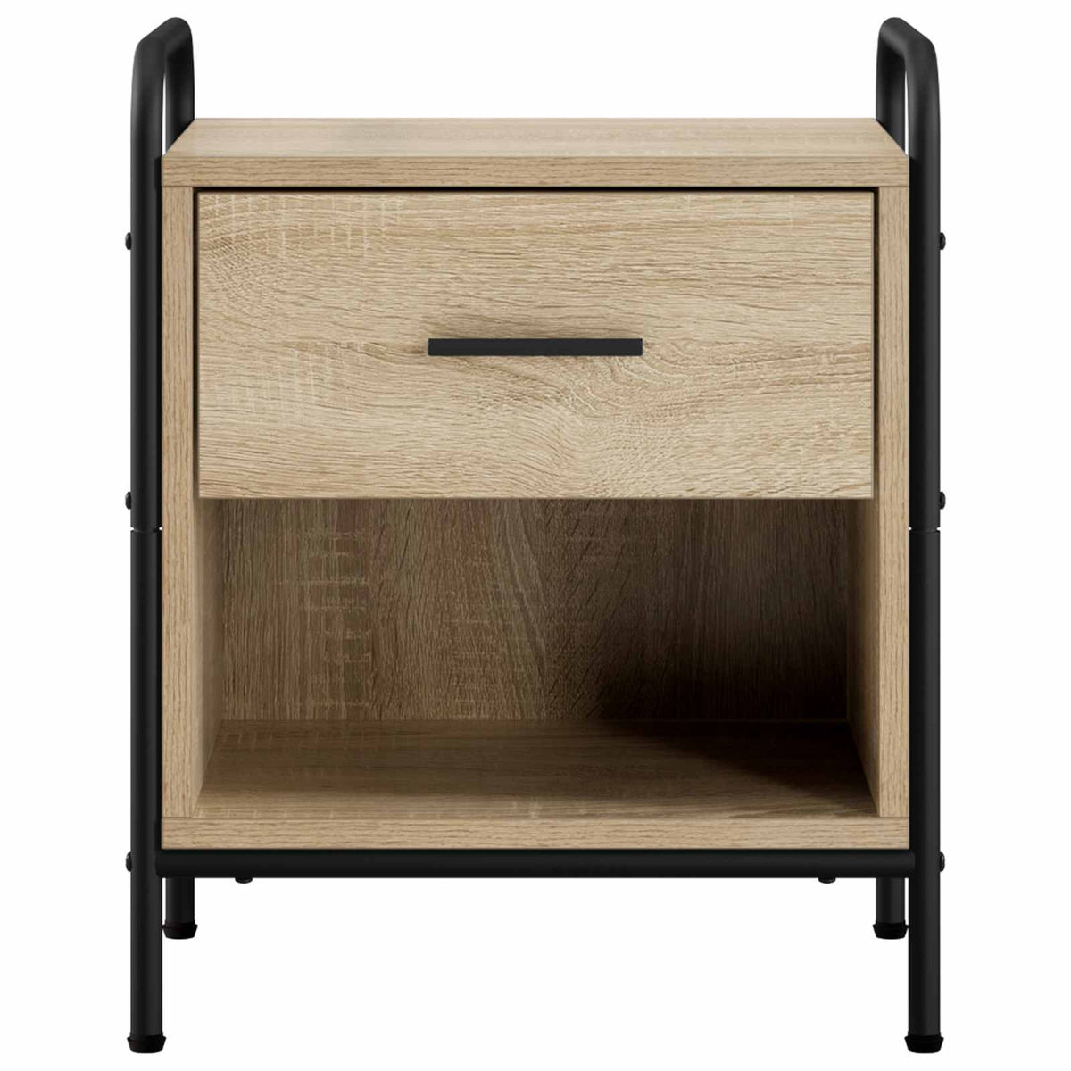 vidaXL Bedside Cabinet 2 pcs Sonoma Oak 40 x 30 x 50 cm