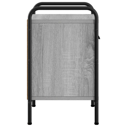 vidaXL Bedside Cabinet 2 pcs Grey Sonoma 40 x 30 x 50 cm