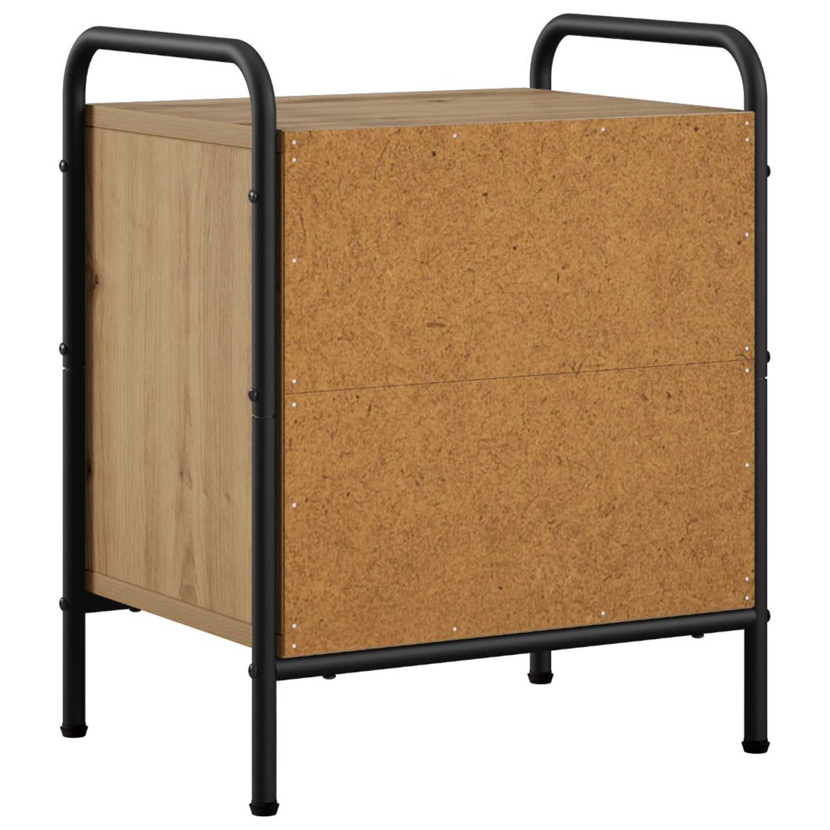 vidaXL Bedside Cabinet Artisan Oak 40 x 30 x 50 cm Engineered Wood
