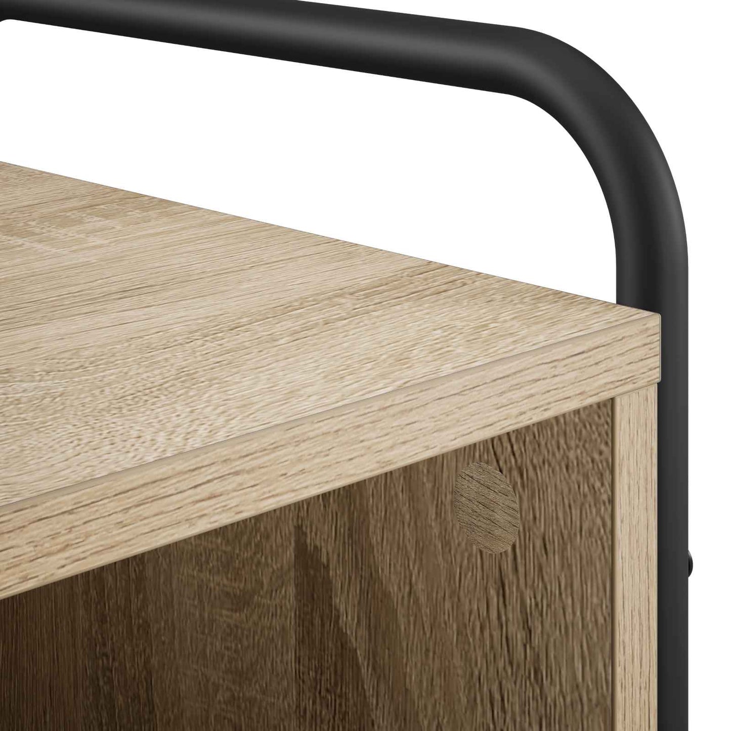 vidaXL Bedside Cabinet Sonoma Oak 40 x 30 x 60 cm Engineered Wood