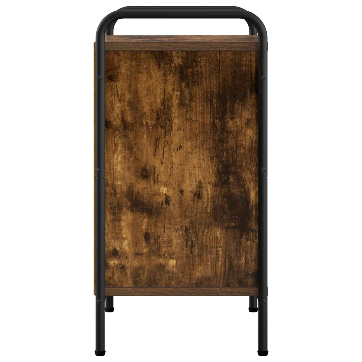 vidaXL Bedside Cabinet 2 pcs Smoked Oak 40 x 30 x 60 cm