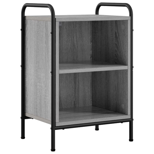 vidaXL Bedside Cabinet Grey Sonoma 40 x 30 x 60 cm Engineered Wood