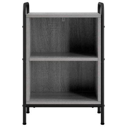 vidaXL Bedside Cabinet Grey Sonoma 40 x 30 x 60 cm Engineered Wood