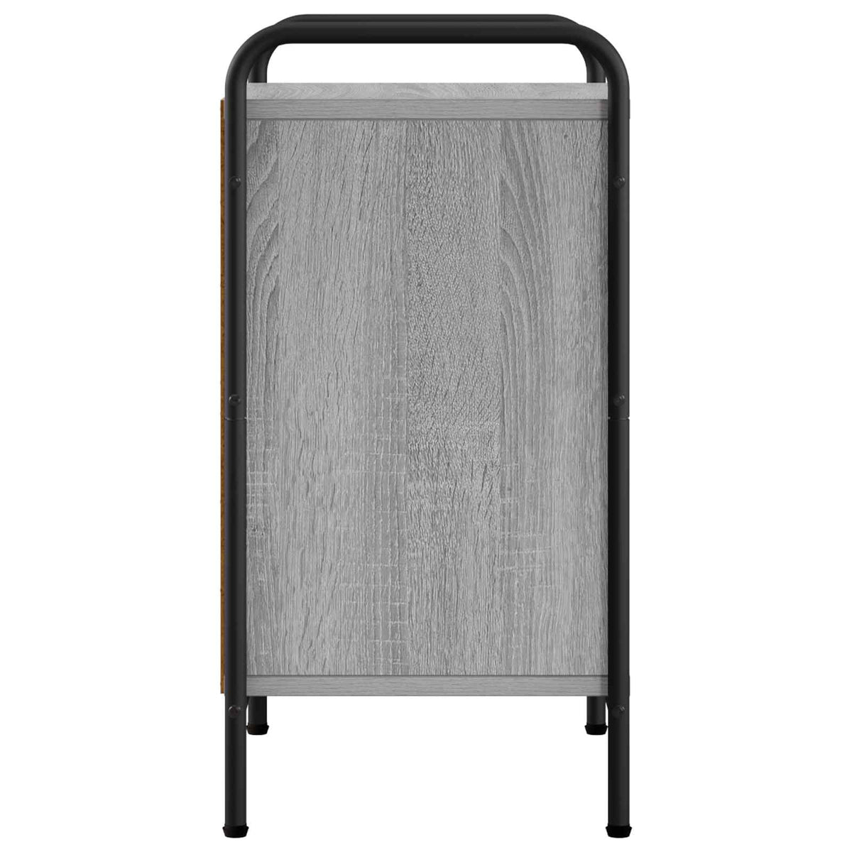 vidaXL Bedside Cabinet Grey Sonoma 40 x 30 x 60 cm Engineered Wood