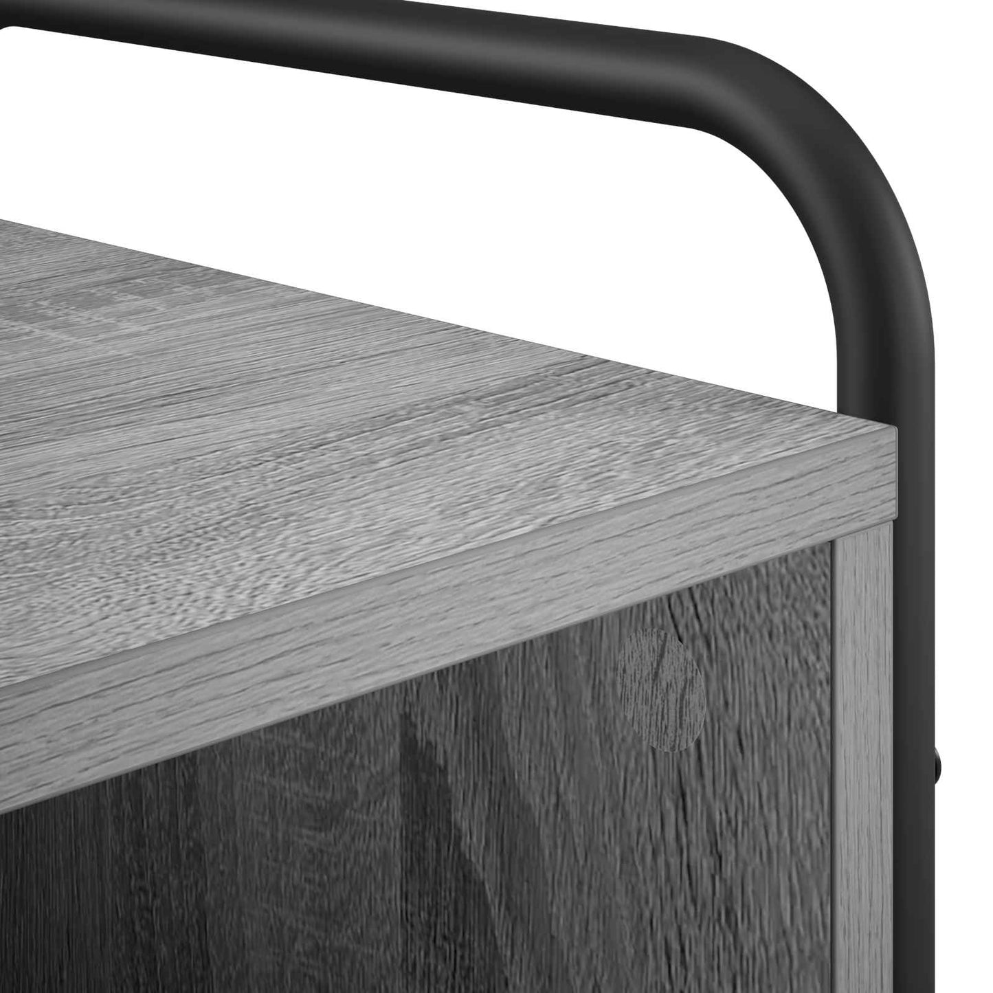 vidaXL Bedside Cabinet 2 pcs Grey Sonoma 40 x 30 x 60 cm