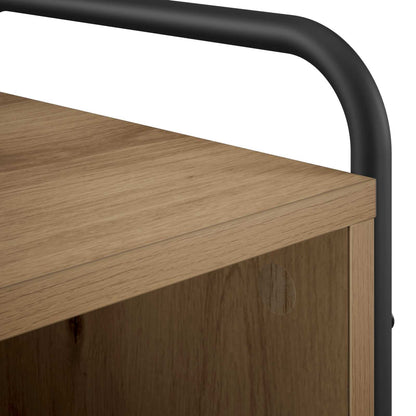 vidaXL Bedside Cabinet Artisan Oak 40 x 30 x 60 cm Engineered Wood