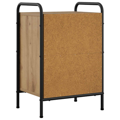 vidaXL Bedside Cabinet Artisan Oak 40 x 30 x 60 cm Engineered Wood