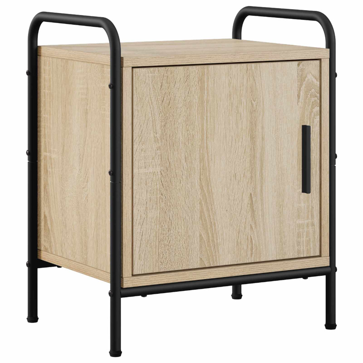 vidaXL Bedside Cabinet Sonoma Oak 40 x 30 x 50 cm Engineered Wood