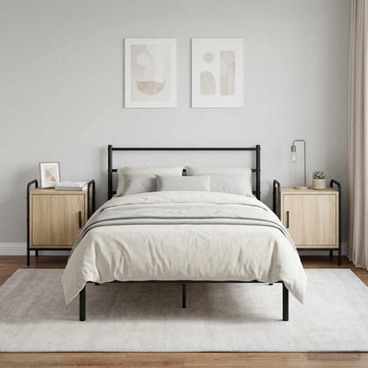 vidaXL Bedside Cabinet 2 pcs Sonoma Oak 40 x 30 x 50 cm