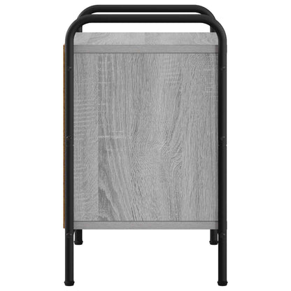vidaXL Bedside Cabinet Grey Sonoma 40 x 30 x 50 cm Engineered Wood