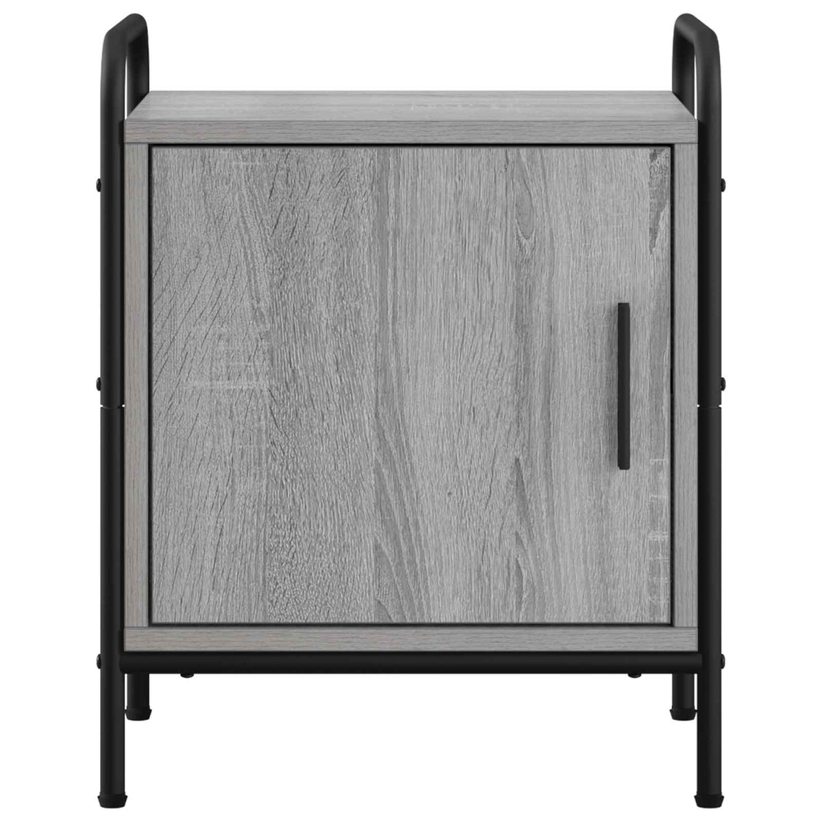 vidaXL Bedside Cabinet 2 pcs Grey Sonoma 40 x 30 x 50 cm