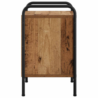 vidaXL Bedside Cabinet 2 pcs Old Wood 40 x 30 x 50 cm Engineered Wood