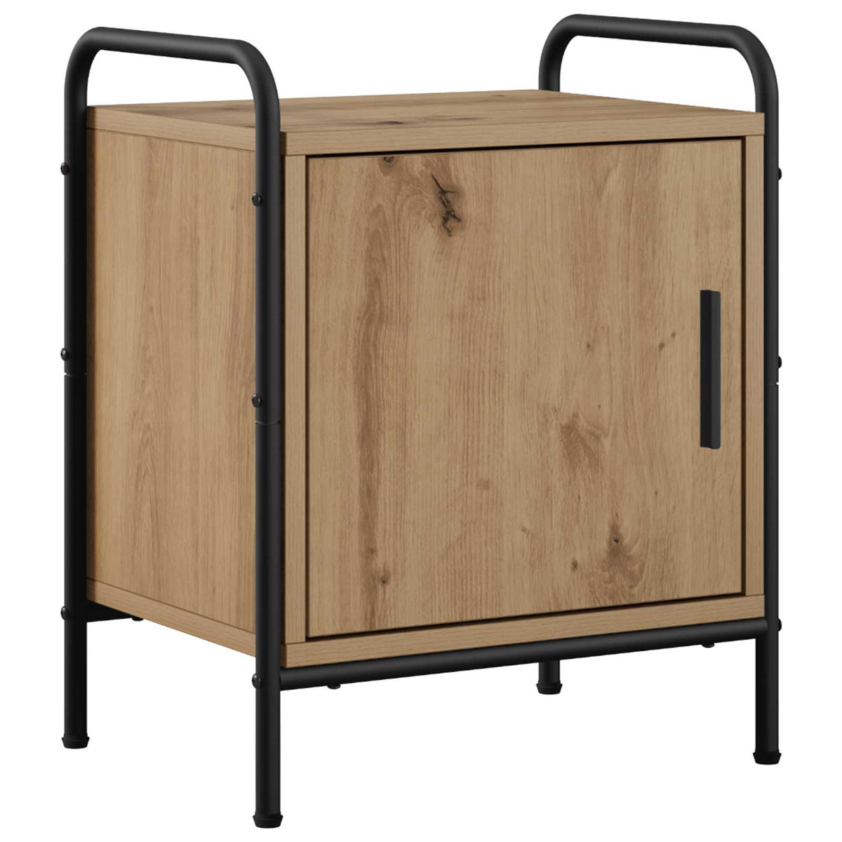 vidaXL Bedside Cabinet Artisan Oak 40 x 30 x 50 cm Engineered Wood