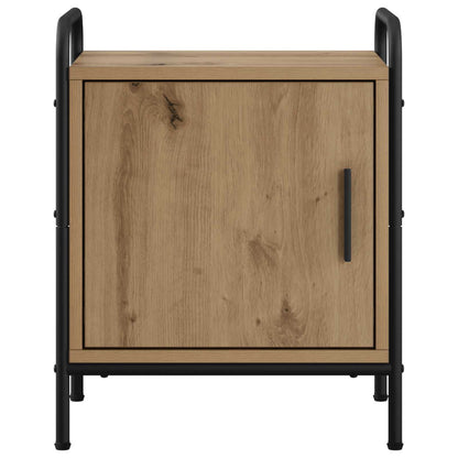 vidaXL Bedside Cabinet Artisan Oak 40 x 30 x 50 cm Engineered Wood