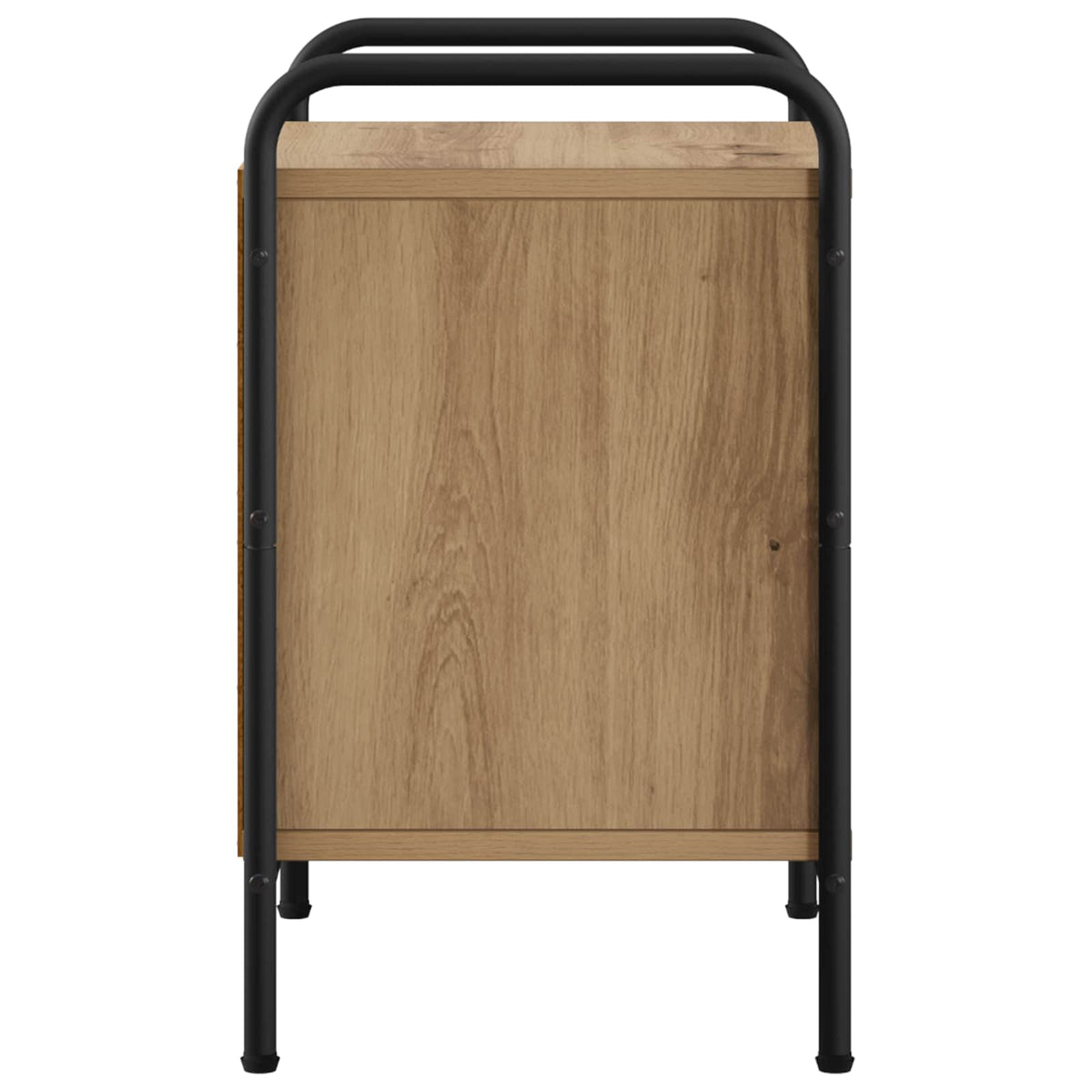 vidaXL Bedside Cabinet Artisan Oak 40 x 30 x 50 cm Engineered Wood