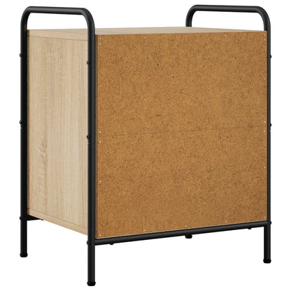 vidaXL Bedside Cabinet 2 pcs Sonoma Oak 48 x 36.5 x 60 cm