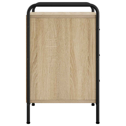 vidaXL Bedside Cabinet 2 pcs Sonoma Oak 48 x 36.5 x 60 cm