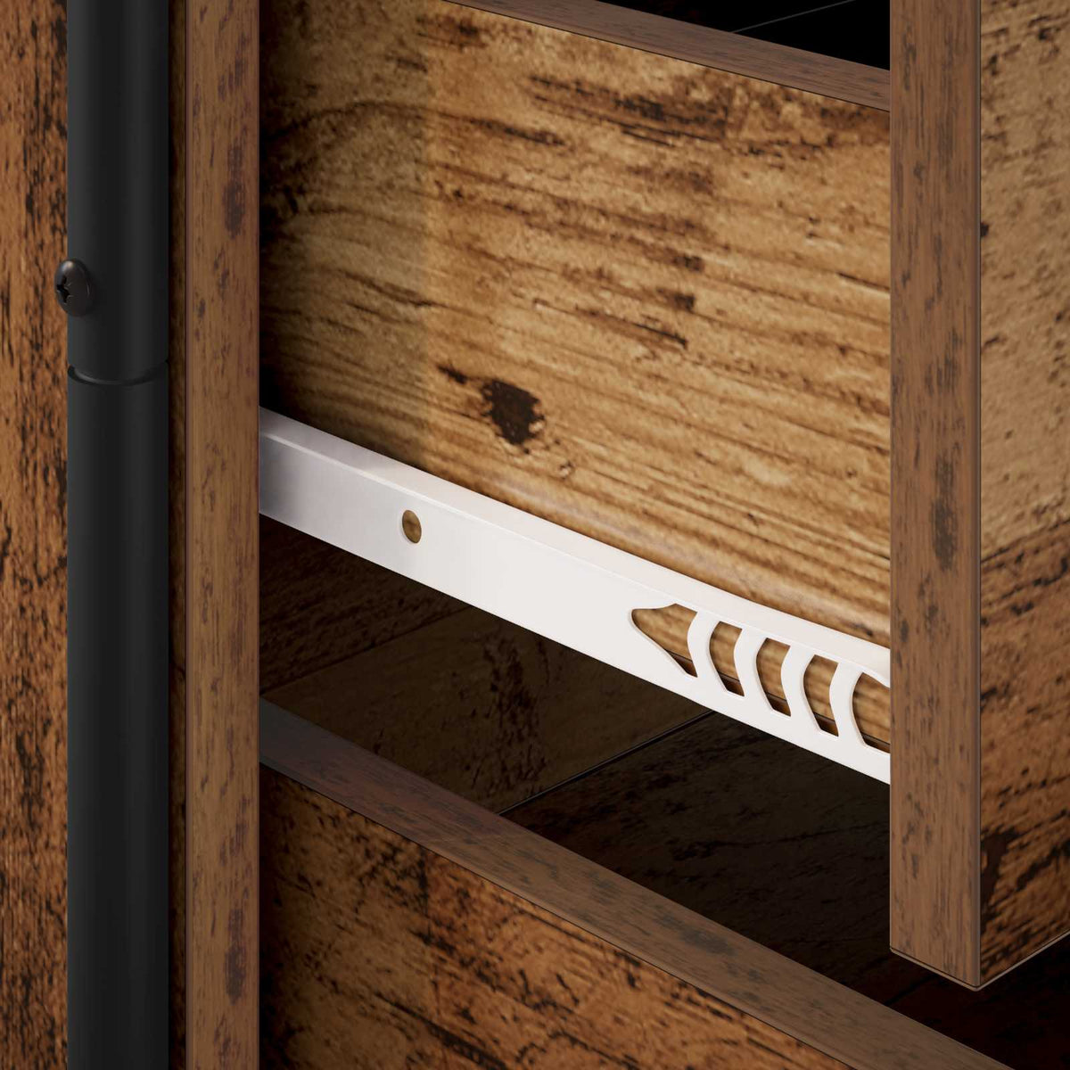 vidaXL Bedside Cabinet 2 pcs Old Wood 48 x 36.5 x 60 cm