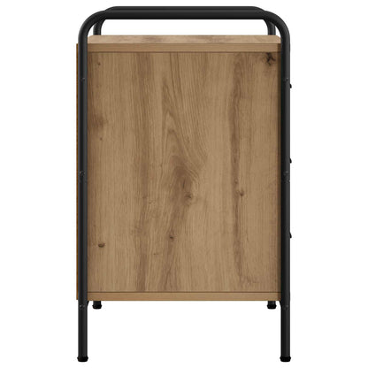 vidaXL Bedside Cabinet Artisan Oak 48 x 36.5 x 60 cm Engineered Wood