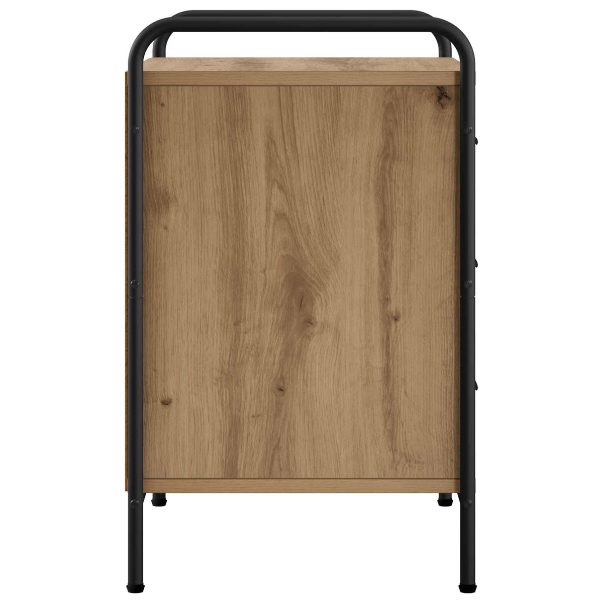 vidaXL Bedside Cabinet 2 pcs Artisan Oak 48 x 36.5 x 60 cm